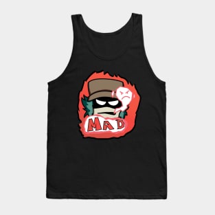 of Fnf Garcello mod character graffiti Mad Tank Top